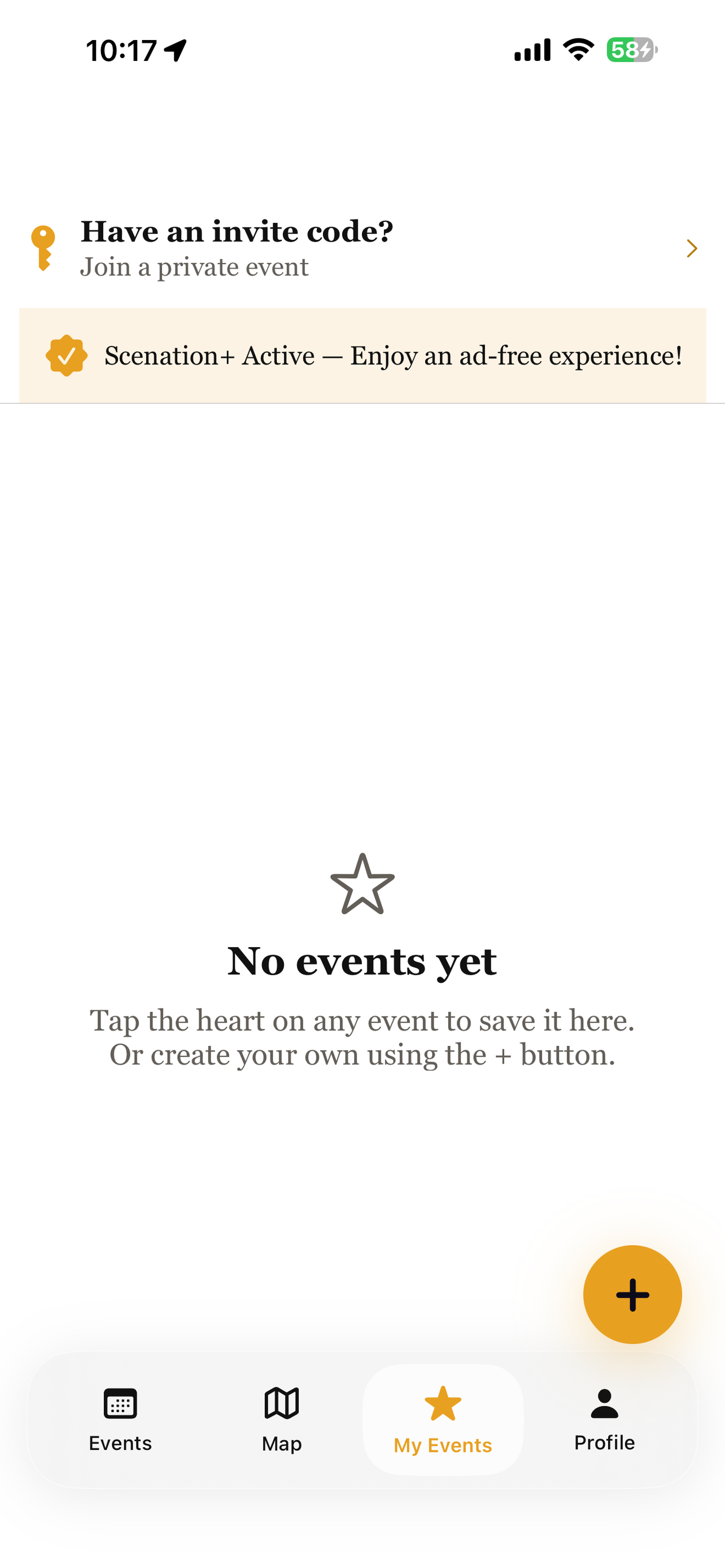 Scenation saved events